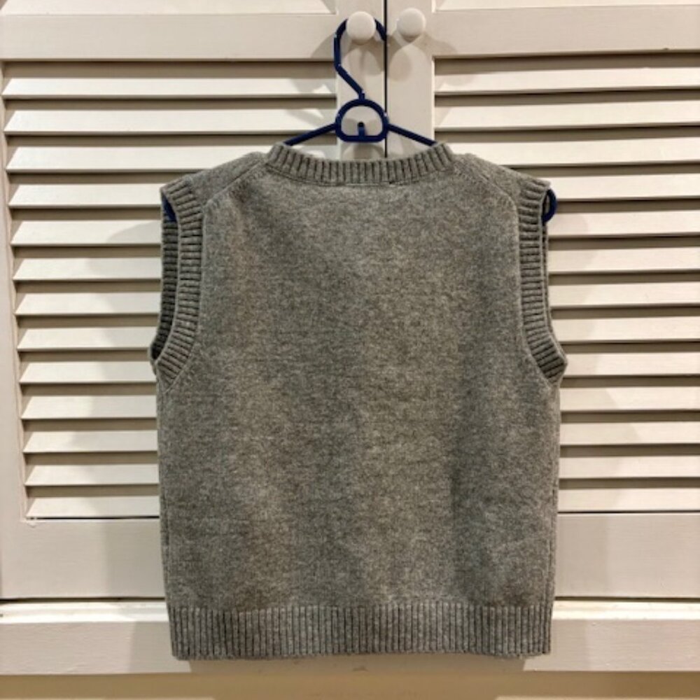 ZARA Women's Gray Soft Knit Vest Size Small New With Tags - Picture 2 of 7